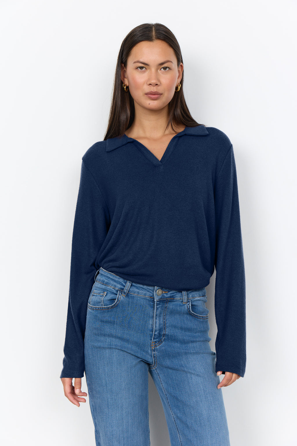 Biara Notch Neck Top