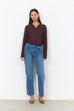 Biara Notch Neck Top