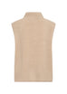 Onyx Buttoned Borg Gilet