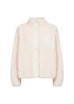 Onyx Buttoned Borg Jacket