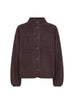 Onyx Buttoned Borg Jacket