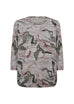 Galina Abstract Print Top