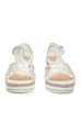Wendy Diamanté Wedge Sandals