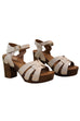 Shirley Wood Effect Sandals