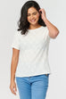 Riley Broderie Anglaise Dressy Tee