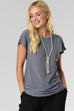 Nellie Capped Sleeve Top