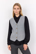 Ilia Ribbed Knitted Waistcoat