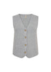 Ilia Ribbed Knitted Waistcoat