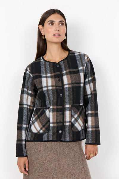 Vocal Check Print Jacket