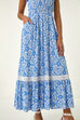 Bryony Paisley Print Maxi Dress