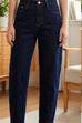Indie Curved Seam Barrel Jeans