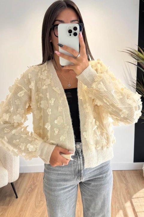 Carla Organza Detail Cardi