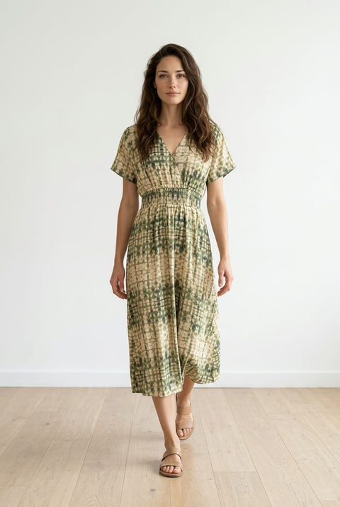 Demi Tie-Dye Midi Dress