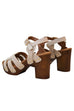 Shirley Wood Effect Sandals