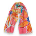 Daphine Bright Floral Print Scarf