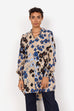 Irena Abstract Floral Tunic Dress