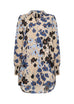 Irena Abstract Floral Tunic Dress