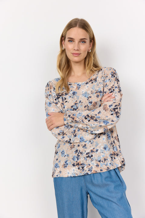 Pammi Watercolour Smart Top