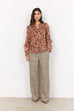 Valborg Abstract Frill Detail Shirt