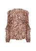 Valborg Abstract Frill Detail Shirt