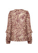 Valborg Abstract Frill Detail Shirt