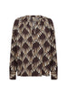 Halin Geometric Print Shirt