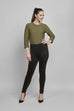 Suzie Suedette Pull-On Trousers
