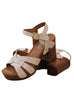 Shirley Wood Effect Sandals