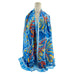 Aliyah Abstract Leaf Silky Scarf