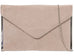Justine Suedette Envelope Clutch Bag