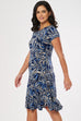 Eldora Trailing Leaf Dress