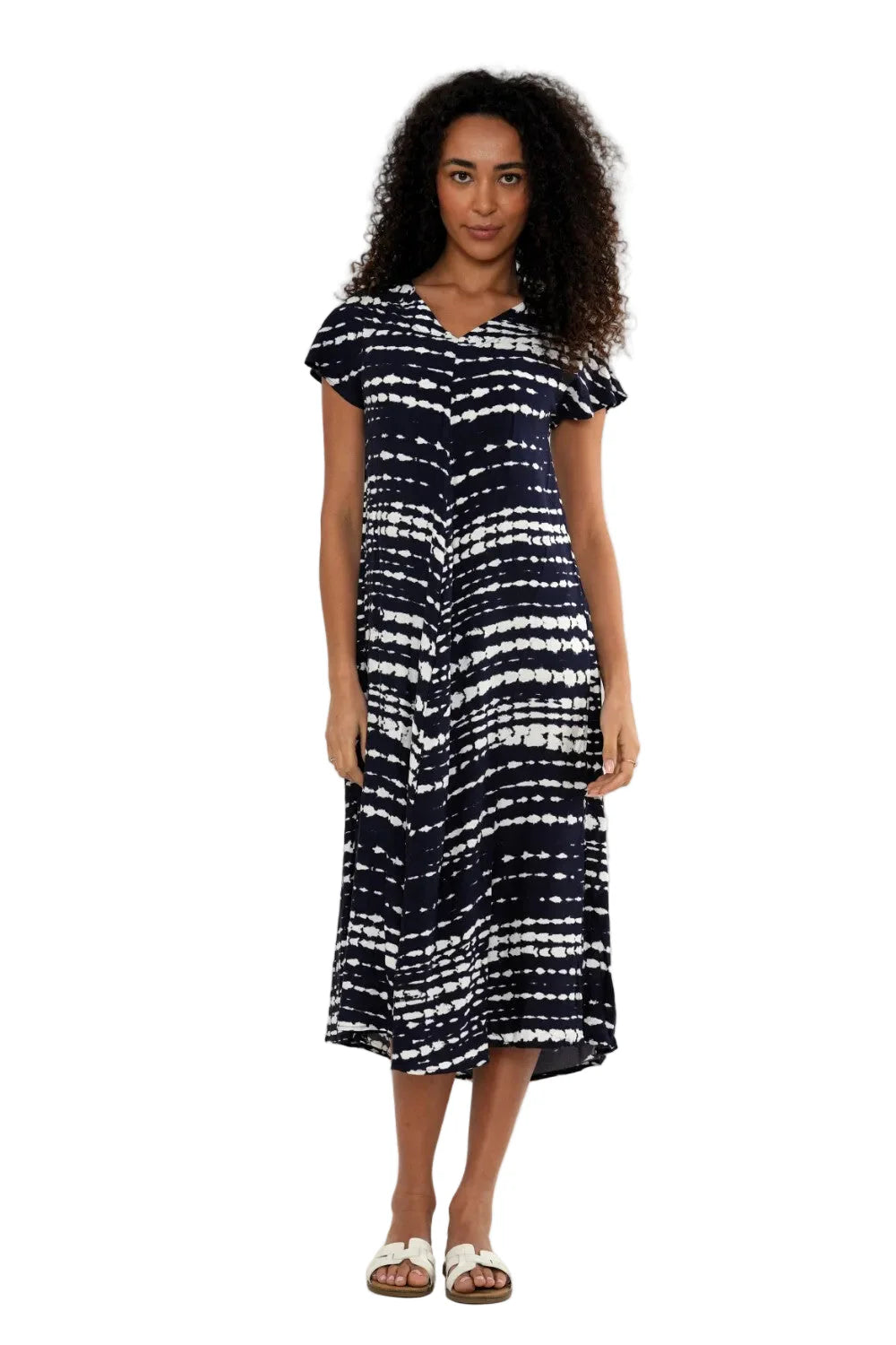 Lara Tie-Dye Midi Dress