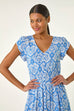 Bryony Paisley Print Maxi Dress