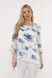 Flora Scattered Flower Print Top