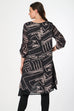 Gayle Abstract Print Dress