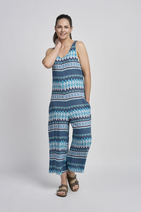 Lizzie Aztec Print Jumpsuit