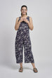 Lizzie Leaf Print Jumpsuit