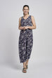 Lizzie Leaf Print Jumpsuit