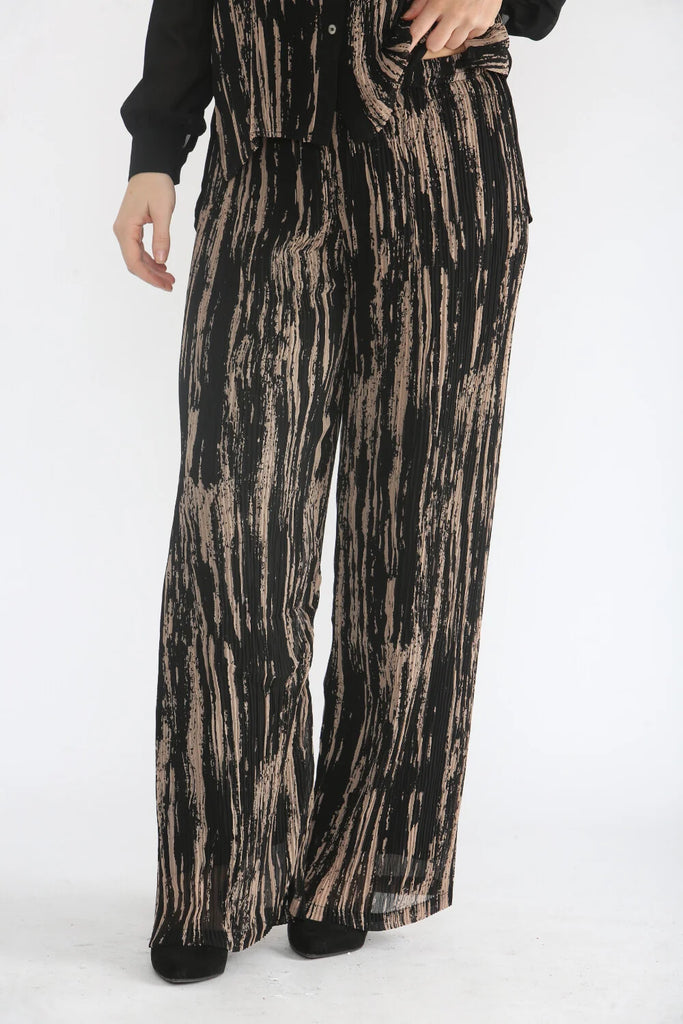 Layla Bark Print Trousers