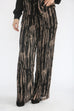 Layla Bark Print Trousers