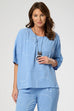 Emmy Oversized Circle Print Top