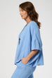 Emmy Oversized Circle Print Top