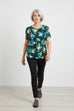 Reese Watercolour Floral Dressy Tee