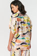 Flynn Brushstroke Print Shirt