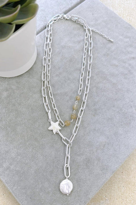 Kayla Shell Pendant Necklace