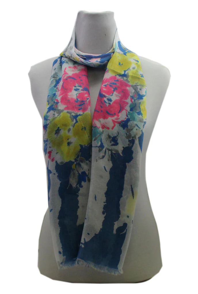 Savannah Peony Print Scarf