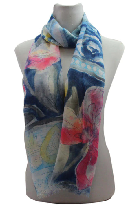 Sheila Floral Print Scarf