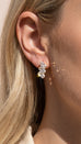 Ella Stacked Crystal Earrings