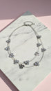 Aspen Layered Flower Statement Necklace