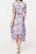 Zoey Floral Burst Crossover Dress